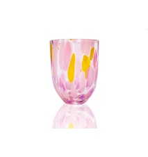 Big Confetti Drikkeglass Rosa/Yellow/Lilla