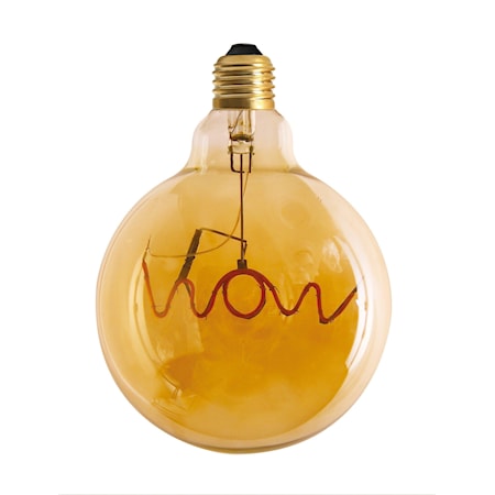 PR Home Words LED Filament Hanging Wow