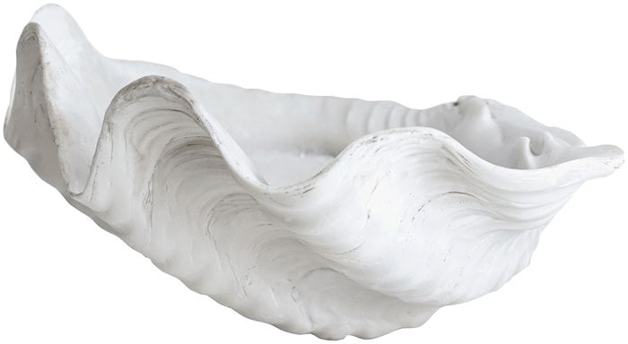 Shell Skål Large 27 x 33 x 14 cm Hvit