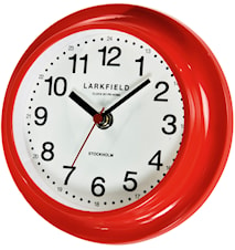 Klocka Larkfield min Röd 17,5 cm