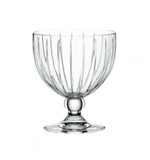Milano Footed Glass Bowl 2-p