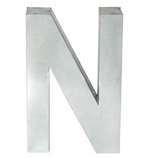 Metallvetica letter - N