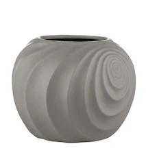 Flower Pot Swirl 17,5cm Grey
