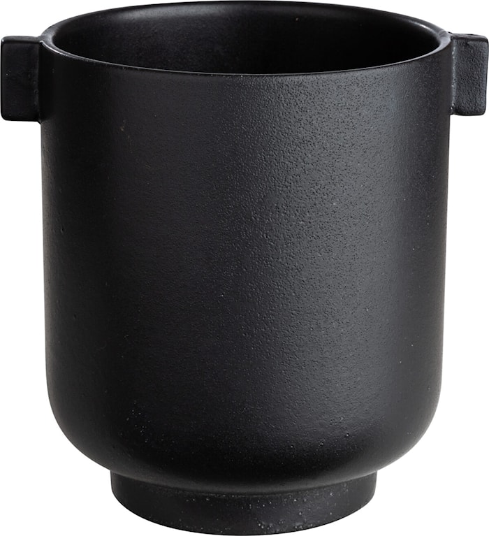 Pot with Handle Black 18 cm