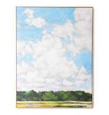 Inramad Tavla dutch sky 120x160 cm