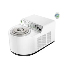 Gelatissimo Exclusive I-Green iskremmaskin 140 watt 1,7L hvit