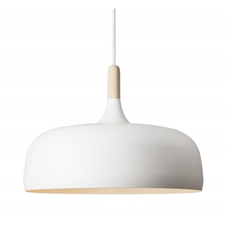 Acorn taglampe – Hvid