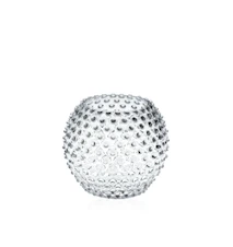 Hobnail Globe Maljakko 18 cm Crystal