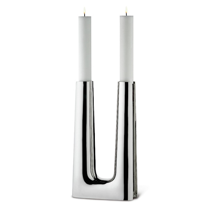 Copenhagen Candle Holder Stainless Steel Large