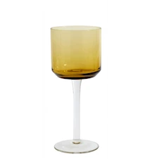 RETRO White Wine Glass Amber