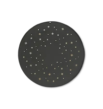 Star Julgransmatta Ø120 cm Grön
