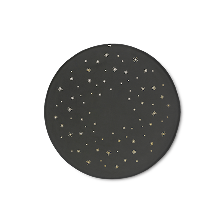 Star Julgransmatta Ø120 cm Grön