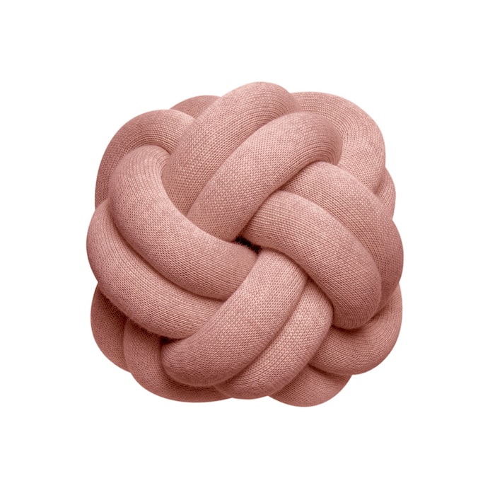 Knot Pillow Dusty Pink