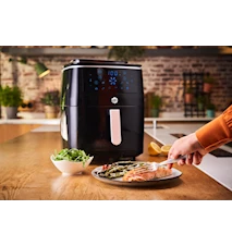 Easy Fry 3in1 Steam+ Airfryer Svart