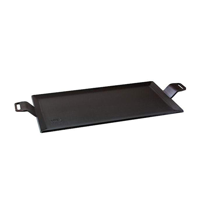 Stekebord, 4 mm karbonstål stekeoverflate 45x22 cm
