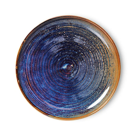 Chef ceramics: Assiett 20 cm Rustic blue