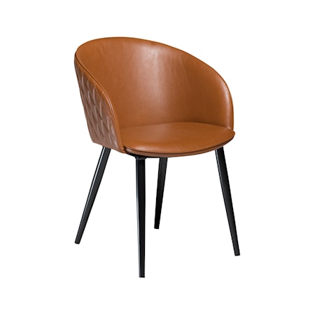 Stol Dual Konstläder – Vintage Ljusbrun
