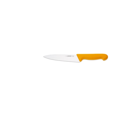 Kokkekniv 16 cm Stål/Plast Gul