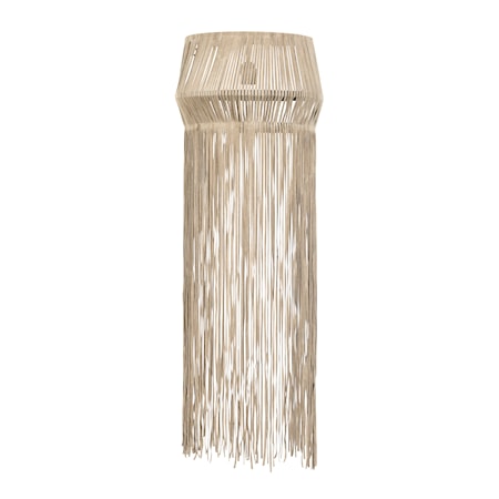 Vegglampe Leather fringes