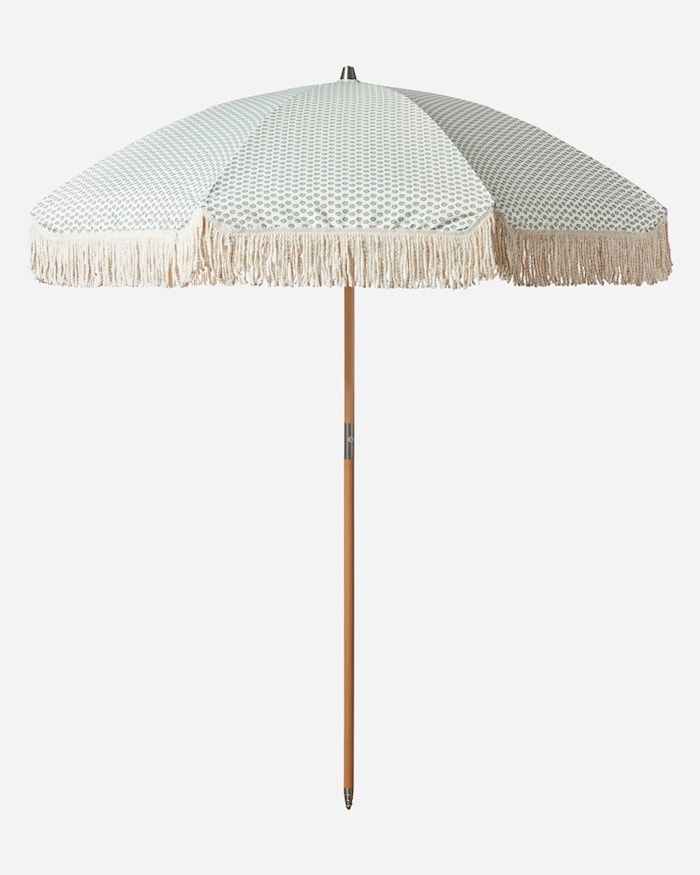 Umbra parasoll beige/grønn