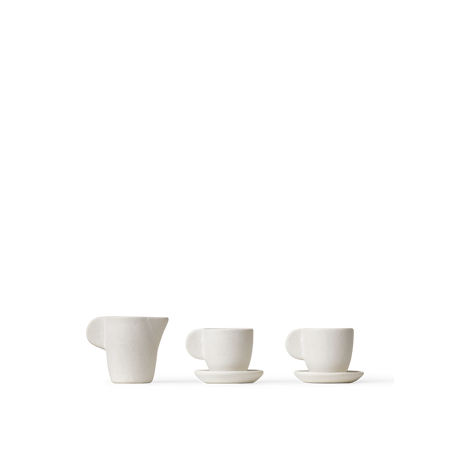 Miniature Teset Keramik Off-White