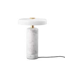 Trip Bordlampe Ø17x21 cm Cararra/Blank Opal