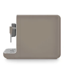 50's Style Helautomatisk Espressomaskin med Melkeskummer 1,4 liter Taupe