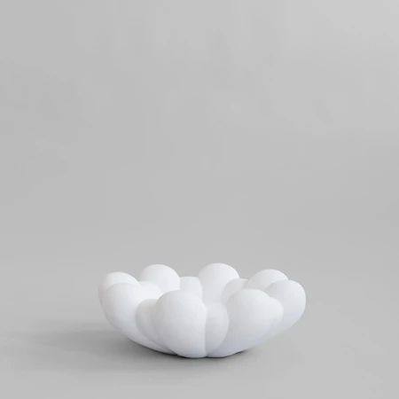 Bloom Tray Big, Bone White