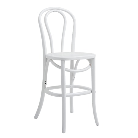 Nordal Barstol BISTRO 101×40 cm – Hvid