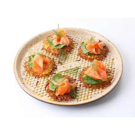 BBQ Plancha grill rund grillknotter Ø 31,5 leire