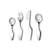 Twist Family Cutlery 4 Pcs Stainless Steel