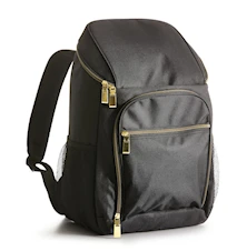City Cooler Bag Rucksack Black/Gold 21 L