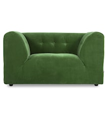 vint couch: element Loveseat, grønn