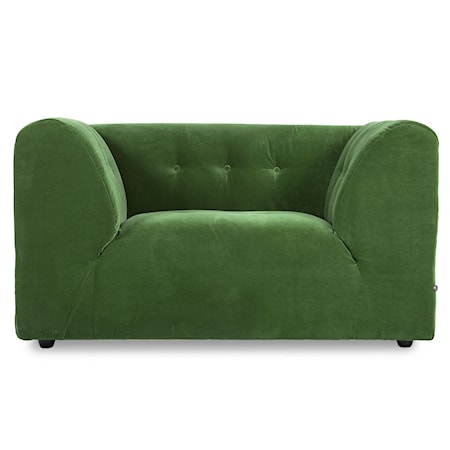 vint couch: Element Loveseat Grön