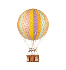 Royal Aero Luftballong 56 cm Regnbue Pastell