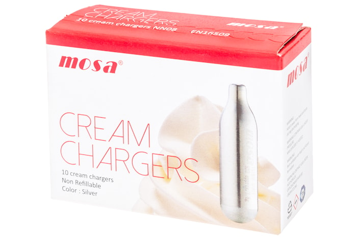 Cream Whipper charger N20 10 kpl
