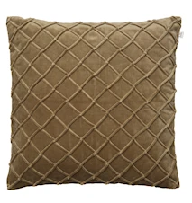 Deva Kuddfodral Velvet Dark Oak 50x50cm