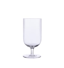 Ølglass 2-pakning Ø 7,7 x 16 cm Glass Rillet