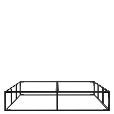 BED FRAME - BLACK (180X200CM)