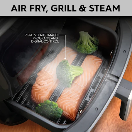 Easy Fry 3in1 Steam+ Airfryer Sort