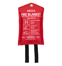 Nexa Fire & Safety BF-120 Brandfilt 120x120 Röd