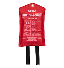 Nexa Fire & Safety BF-120 Brandfilt rÃ¶d 120x120