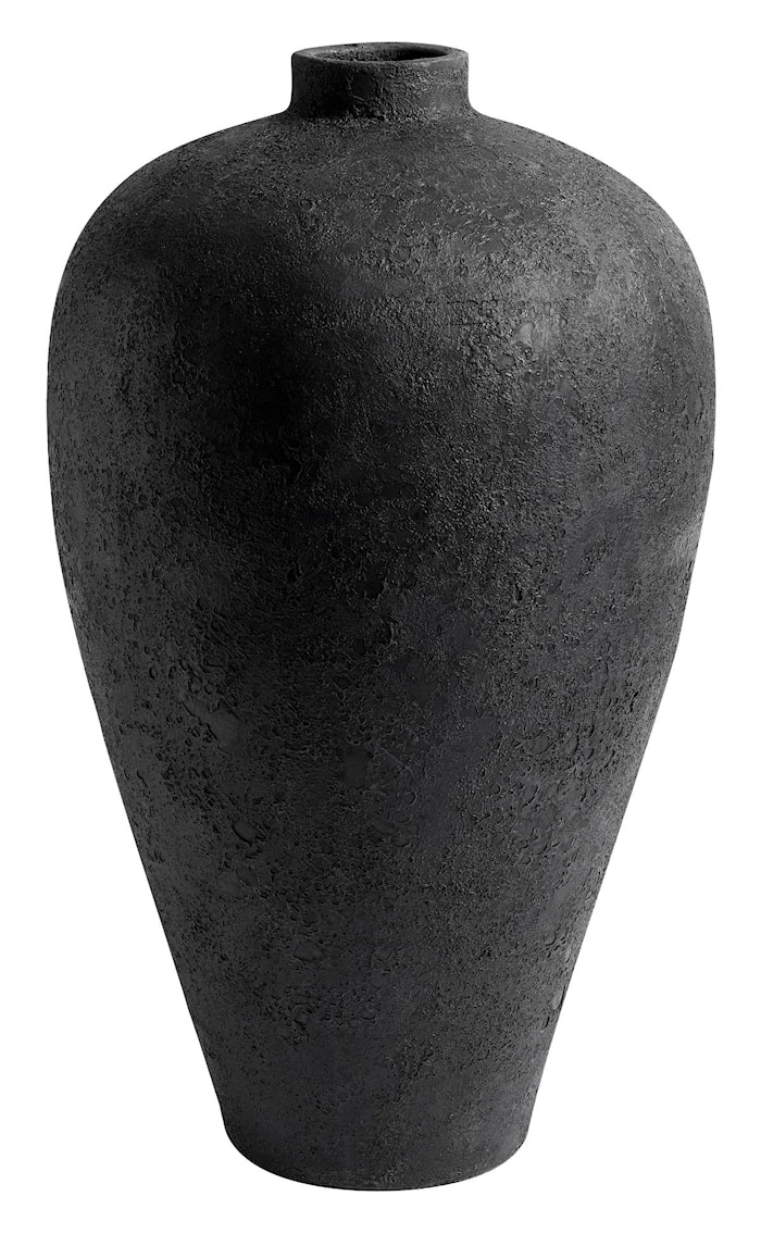 Luna Krukke Svart Terracotta 80x45 cm