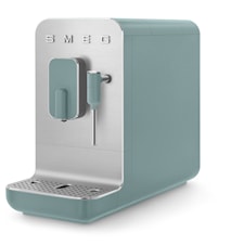 50´s Style Helautomatisk Espressomaskin m. Mjölkskummare 1,4l Emerald Green