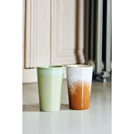 70's Te Mugg 2-pack 47,5 cl Keramik Capella