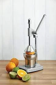 Juicepresse 41,5 cm rustfritt stål grå