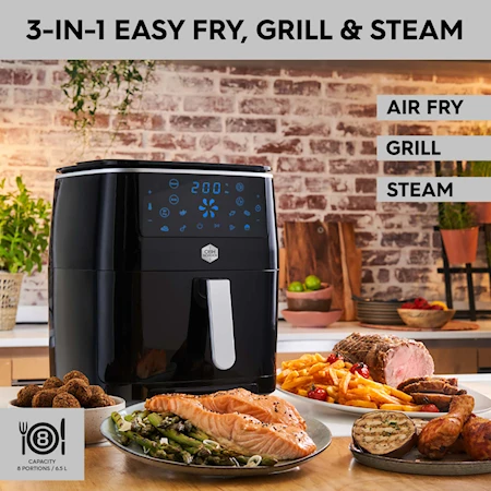 Easy Fry 3in1 Steam+ Airfryer Sort