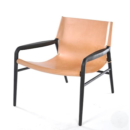 Rama chair fåtölj - natur/svart