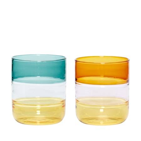 Hübsch Vattenglas Glas 2 st