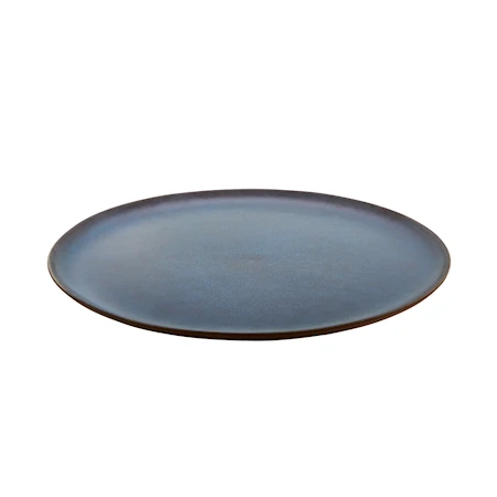 Assiettes plates Raw Midnight blue 6 pièces 28 cm